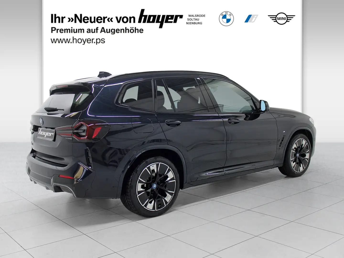 BMW iX3 Impressive AHK Laserlicht HUD SHZ Head-Up Noir - 2