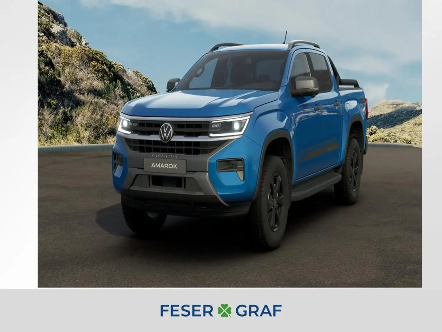 Volkswagen Amarok V6TDI 177kW 4M AG AHK Blau - 1