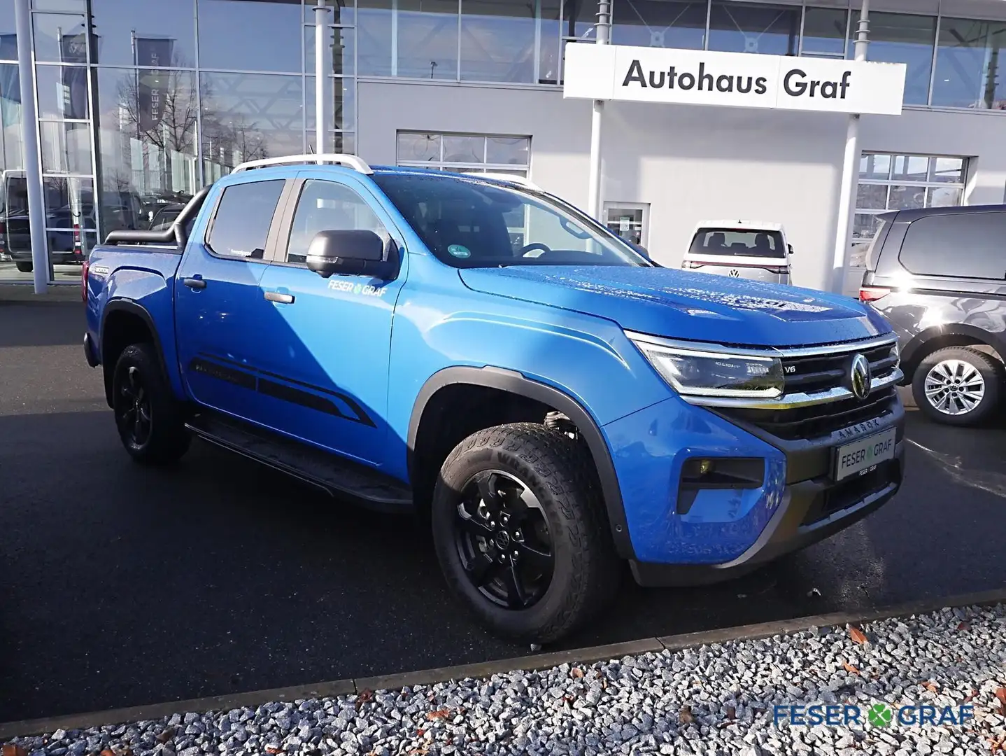 Volkswagen Amarok V6TDI 4M AG AHK R-Kamera ParkAssist 18" Blau - 2