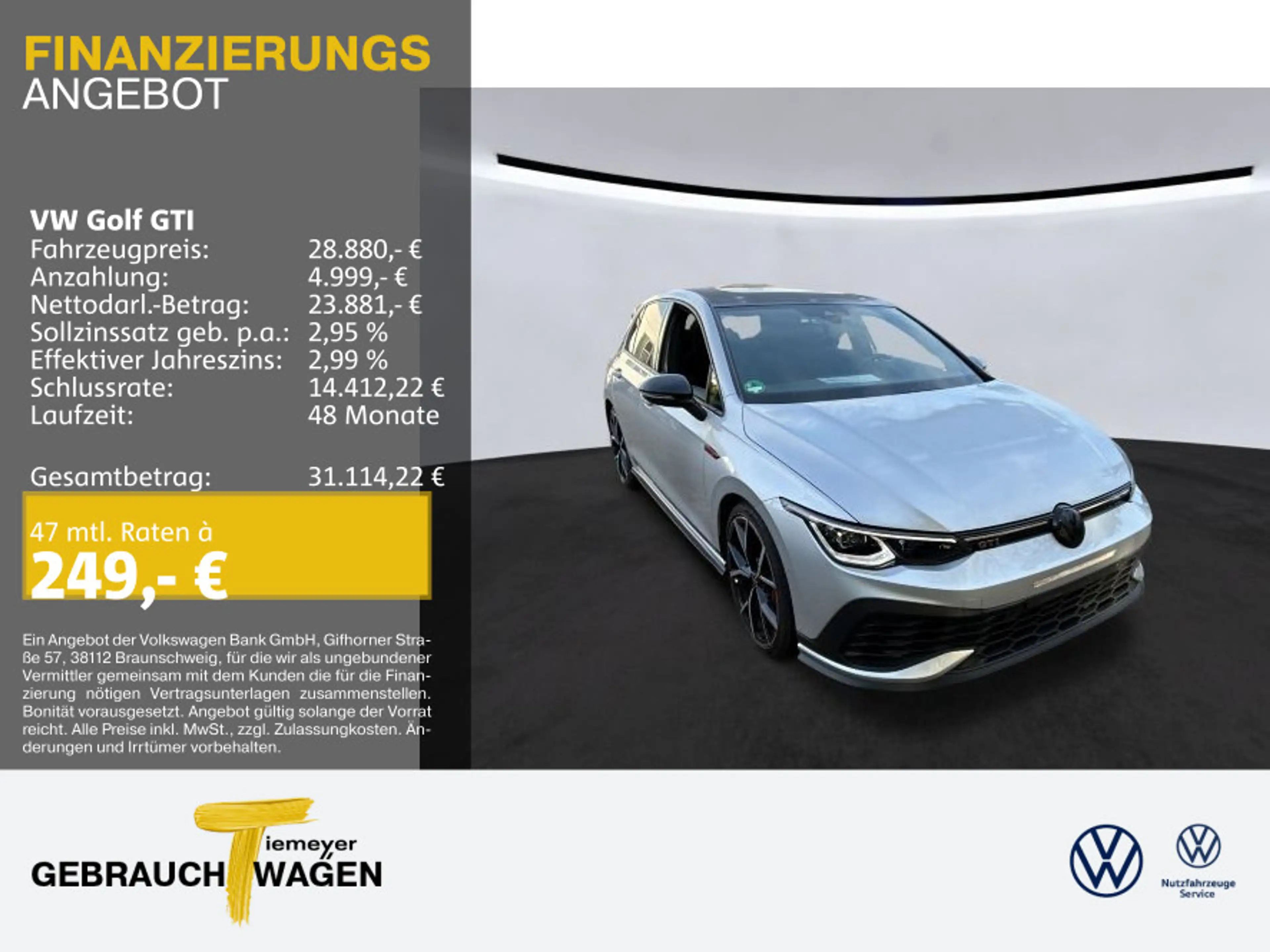 Volkswagen Golf GTI BLACK LM19 PANO IQ.LIGHT HARMAN KAMERA
