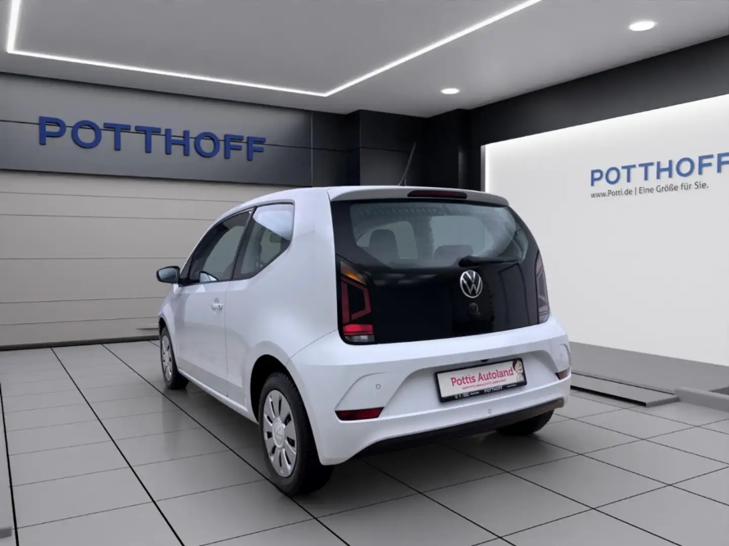 Volkswagen up! 1.0 MOVE UP! KAMERA PDC KLIMA Blanco - 2