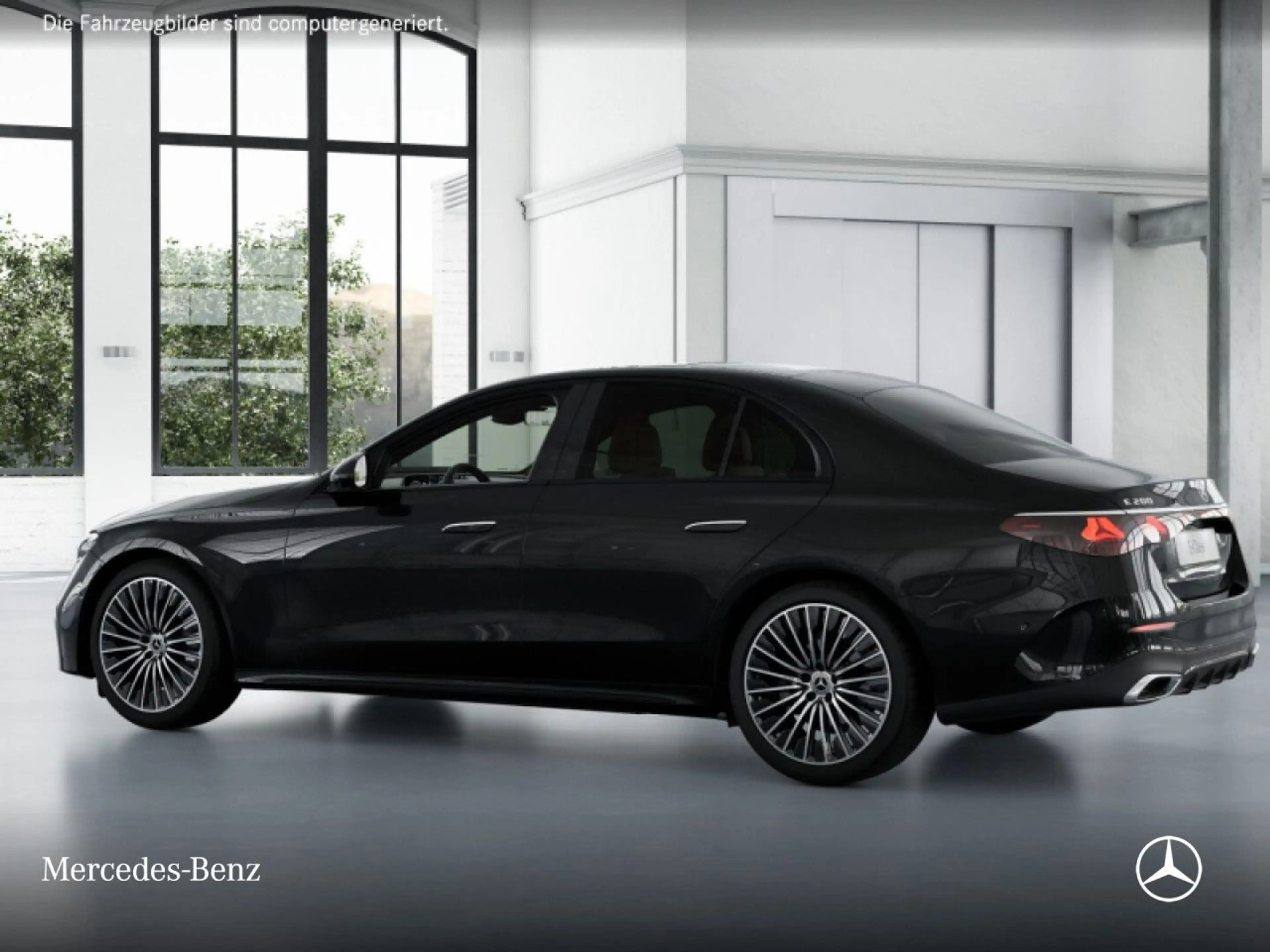 Mercedes-Benz E 200 Edition AMG-Line Fahrass WideScreen 360° PTS — photo 14