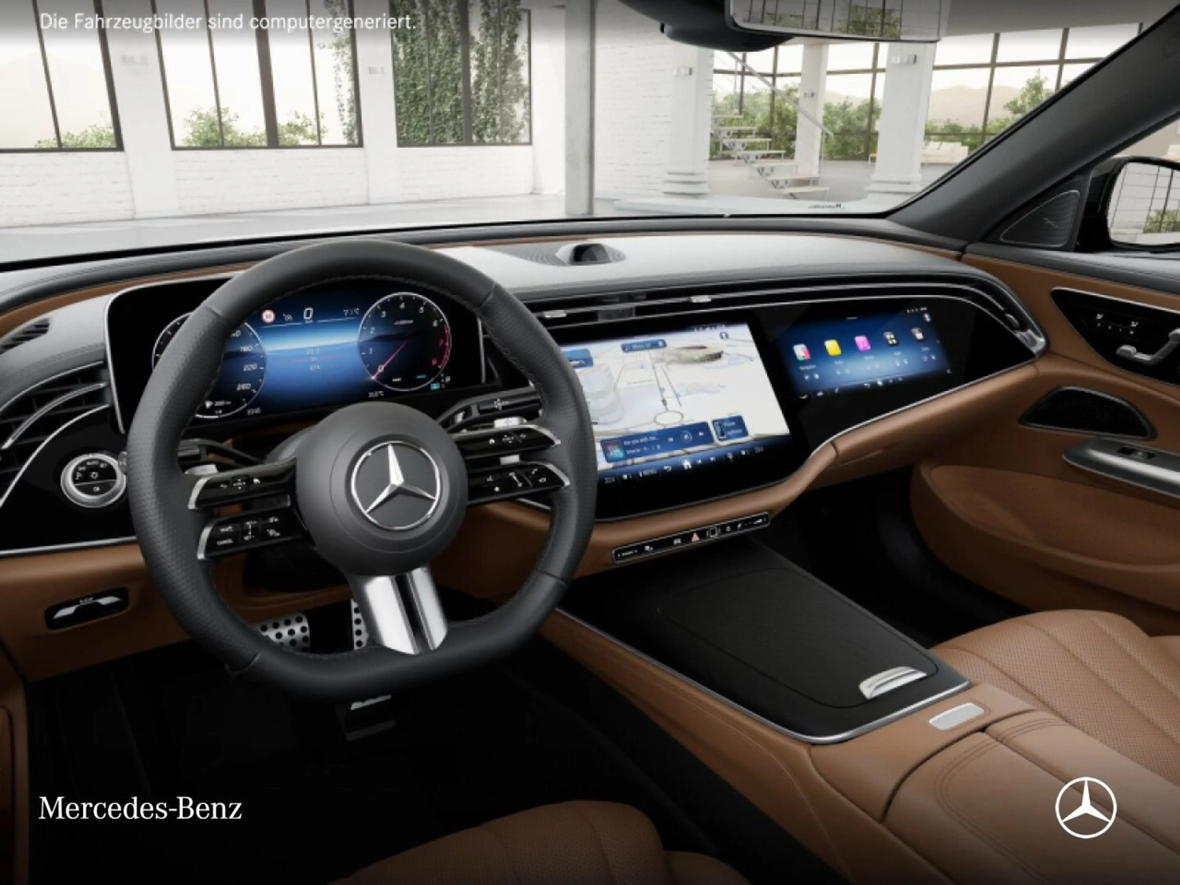 Mercedes-Benz E 200 Edition AMG-Line Fahrass WideScreen 360° PTS — photo 9