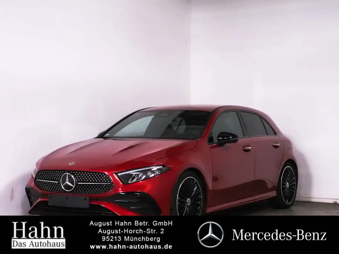 Mercedes-Benz A 200 A 200 AMG/NIGHT/LED/KAM./WINTER/MEMORY/19ZOLL Navi Rood - 1