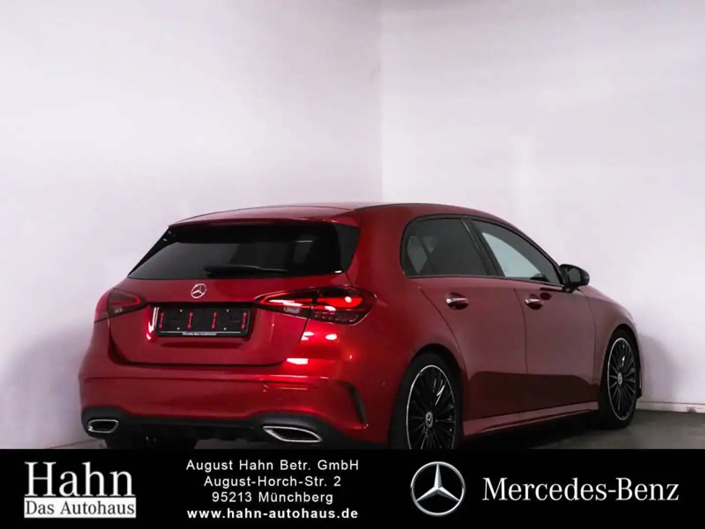 Mercedes-Benz A 200 A 200 AMG/NIGHT/LED/KAM./WINTER/MEMORY/19ZOLL Navi Rood - 2