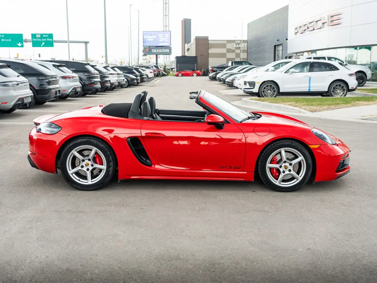 Porsche 718 Boxster fotografie Porsche 718 Boxster