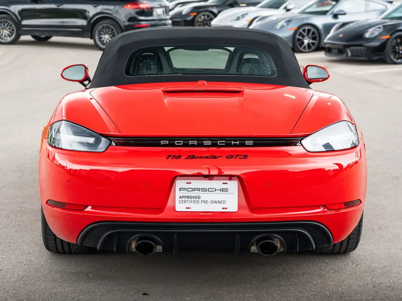 Porsche 718 Boxster fotografie Porsche 718 Boxster