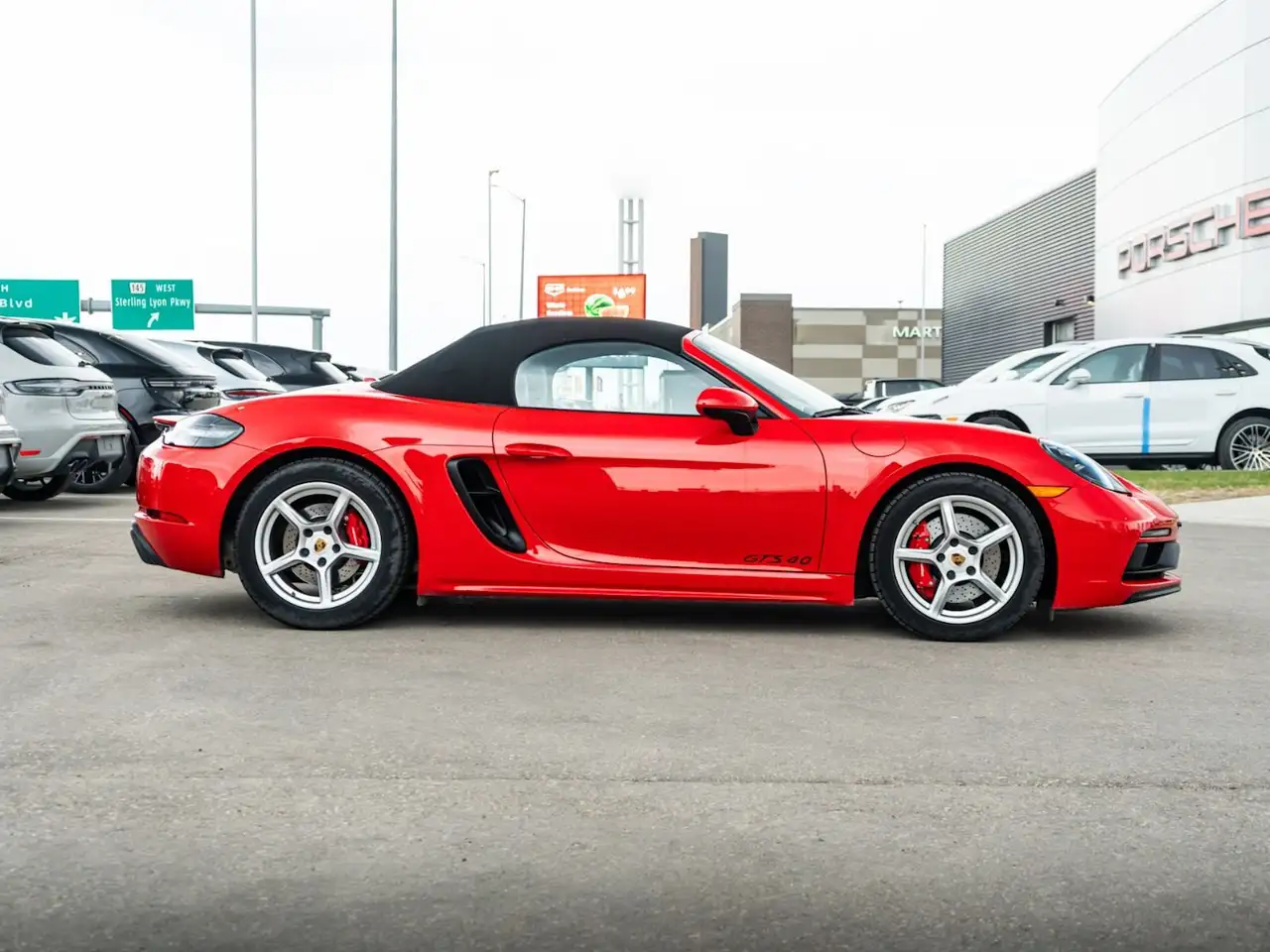Porsche 718 Boxster fotografie Porsche 718 Boxster
