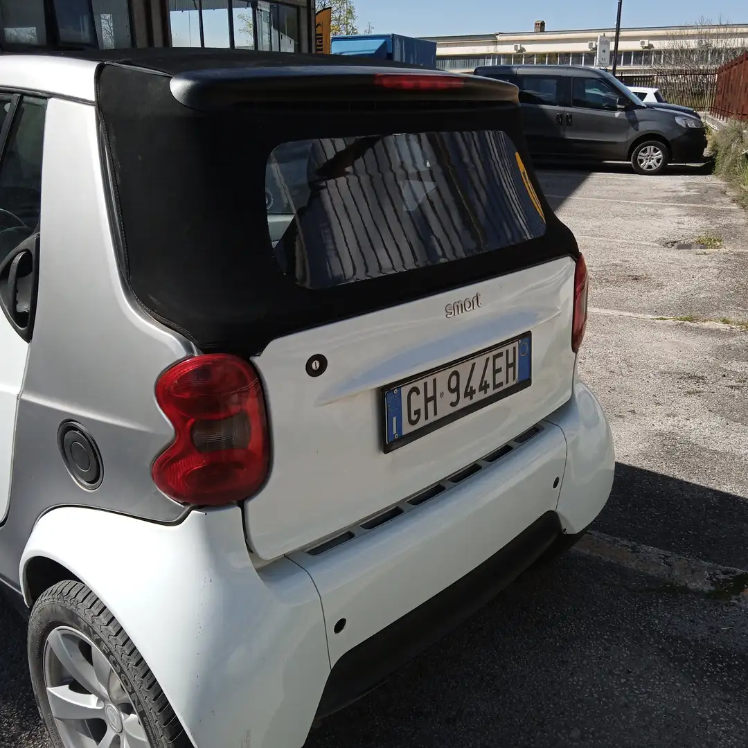 smart forTwo Fortwo I 2008 Cabrio Cabrio 0.7 Passion 61cv Bianco - 1