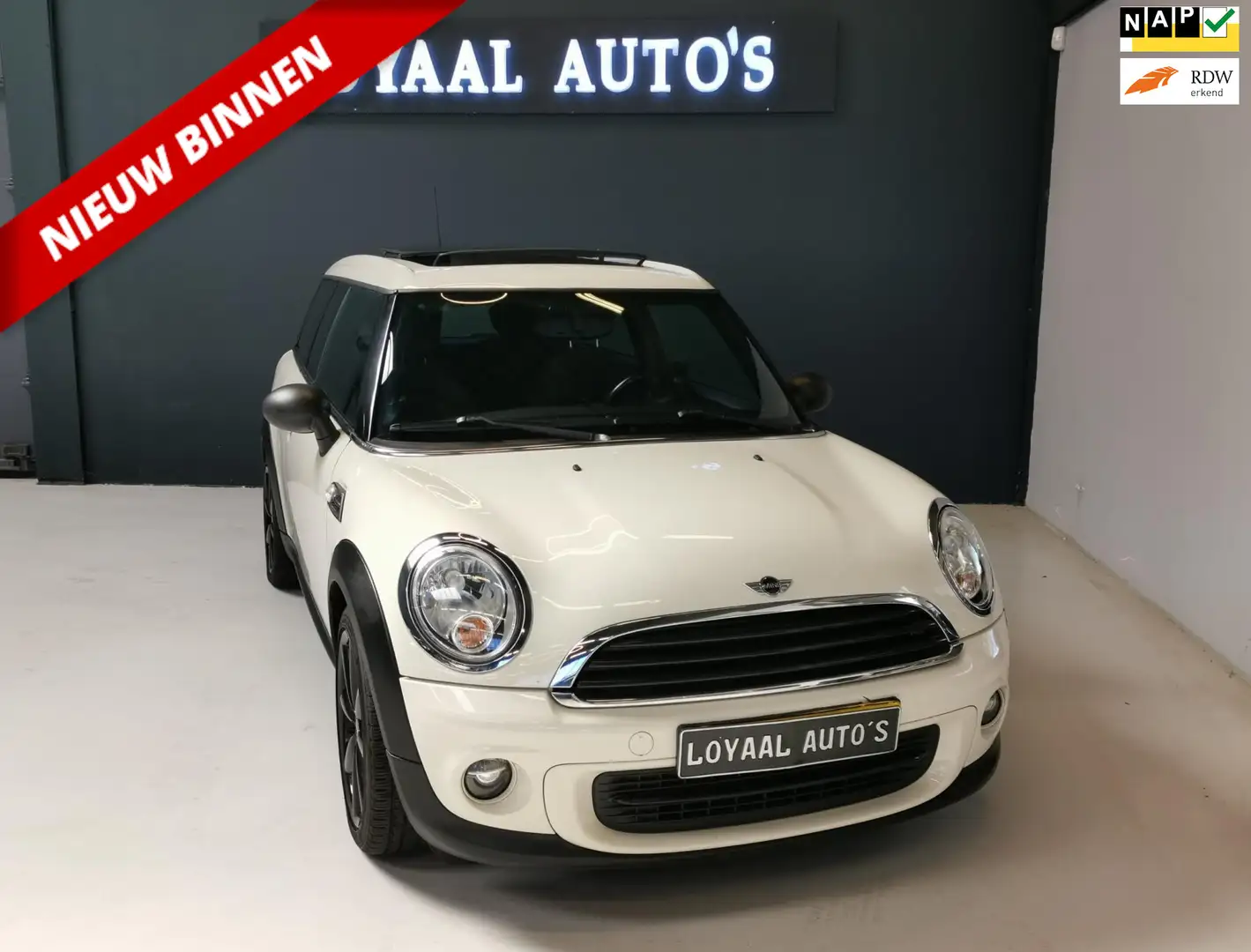 MINI One Clubman Mini 1.6 Business Line | PANO | NAVI | AIRCO | CRU Blanco - 1