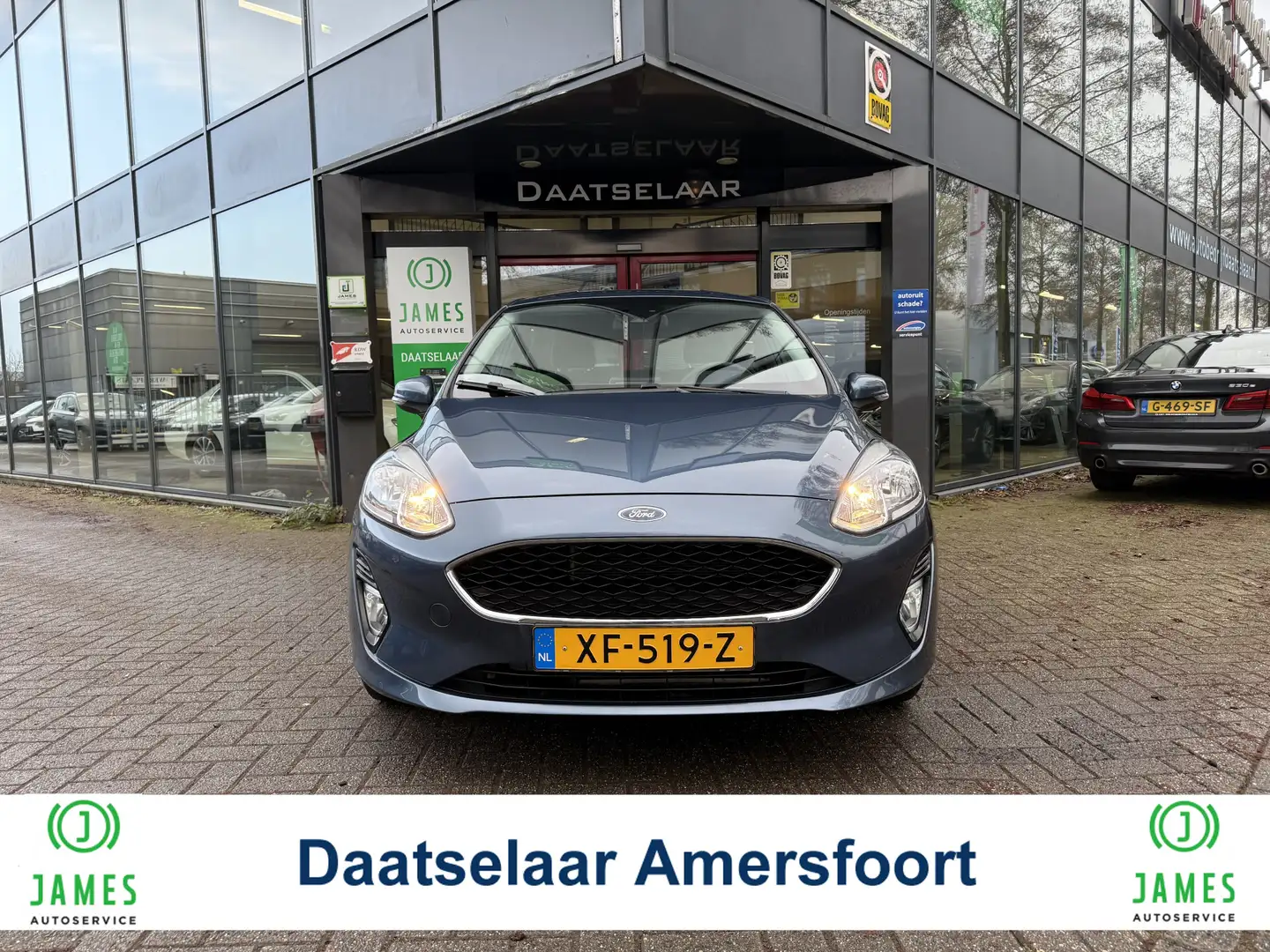 Ford Fiesta 1.1Navi lichtmetaal pakeersensoren Blauw - 1