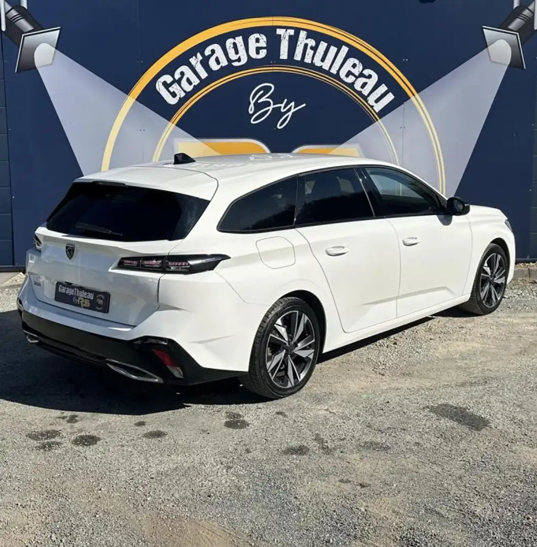 Peugeot III BlueHDi 130 EAT8 ALLURE Blanc - 2