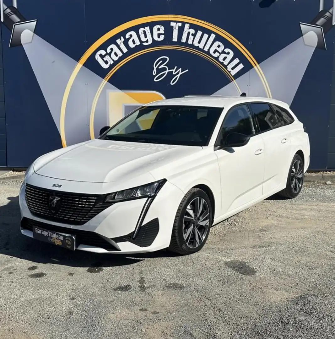 Peugeot III BlueHDi 130 EAT8 ALLURE Blanc - 1