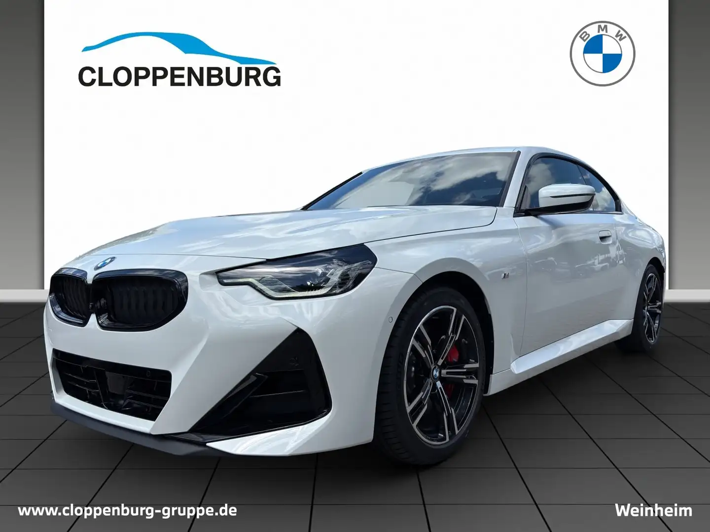 BMW 220 i Coupé M Sportpaket Head-Up+HK+LED+Shz Bílá - 1