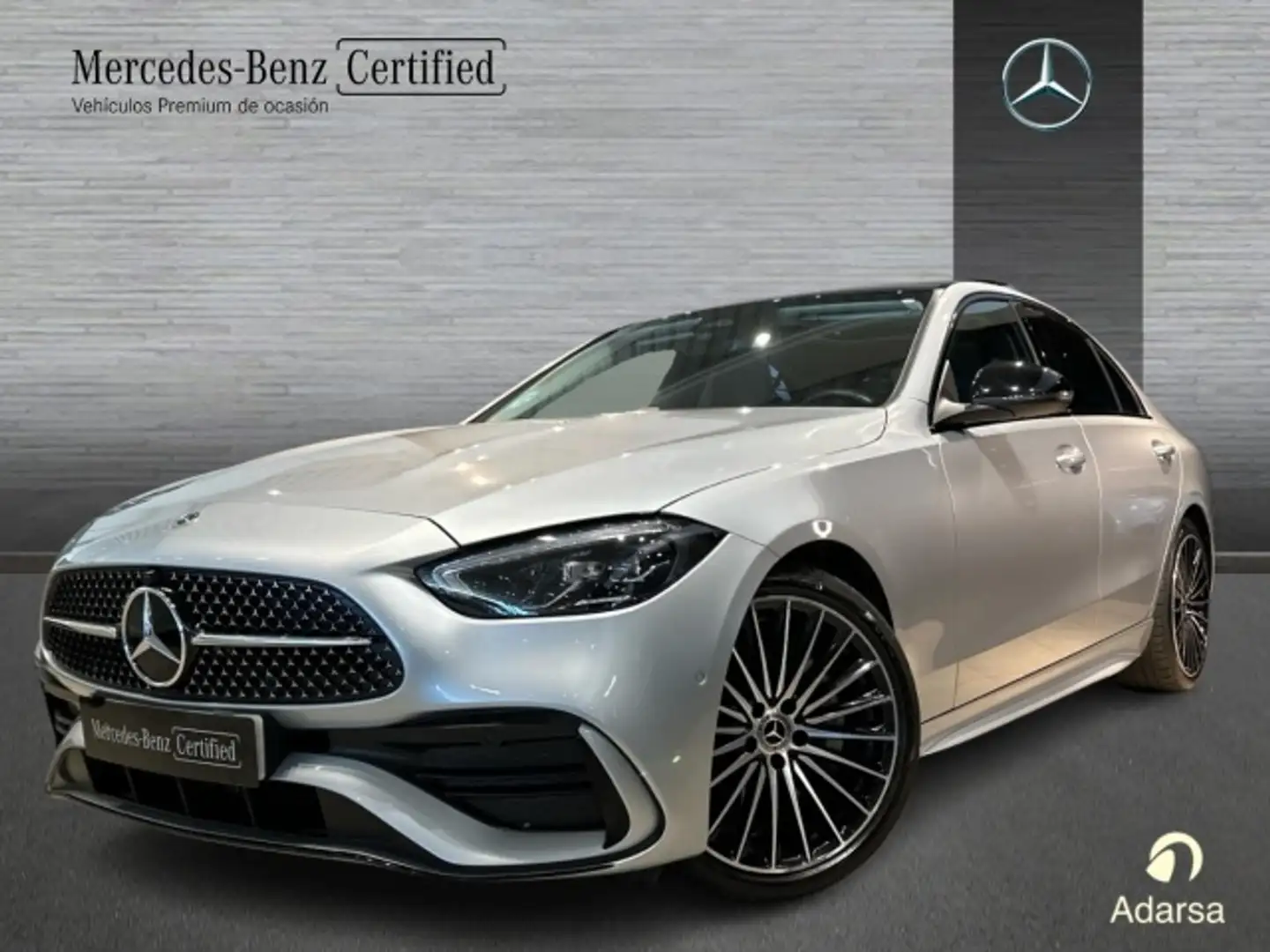 Mercedes-Benz C 220 220d 9G-Tronic Silber - 1