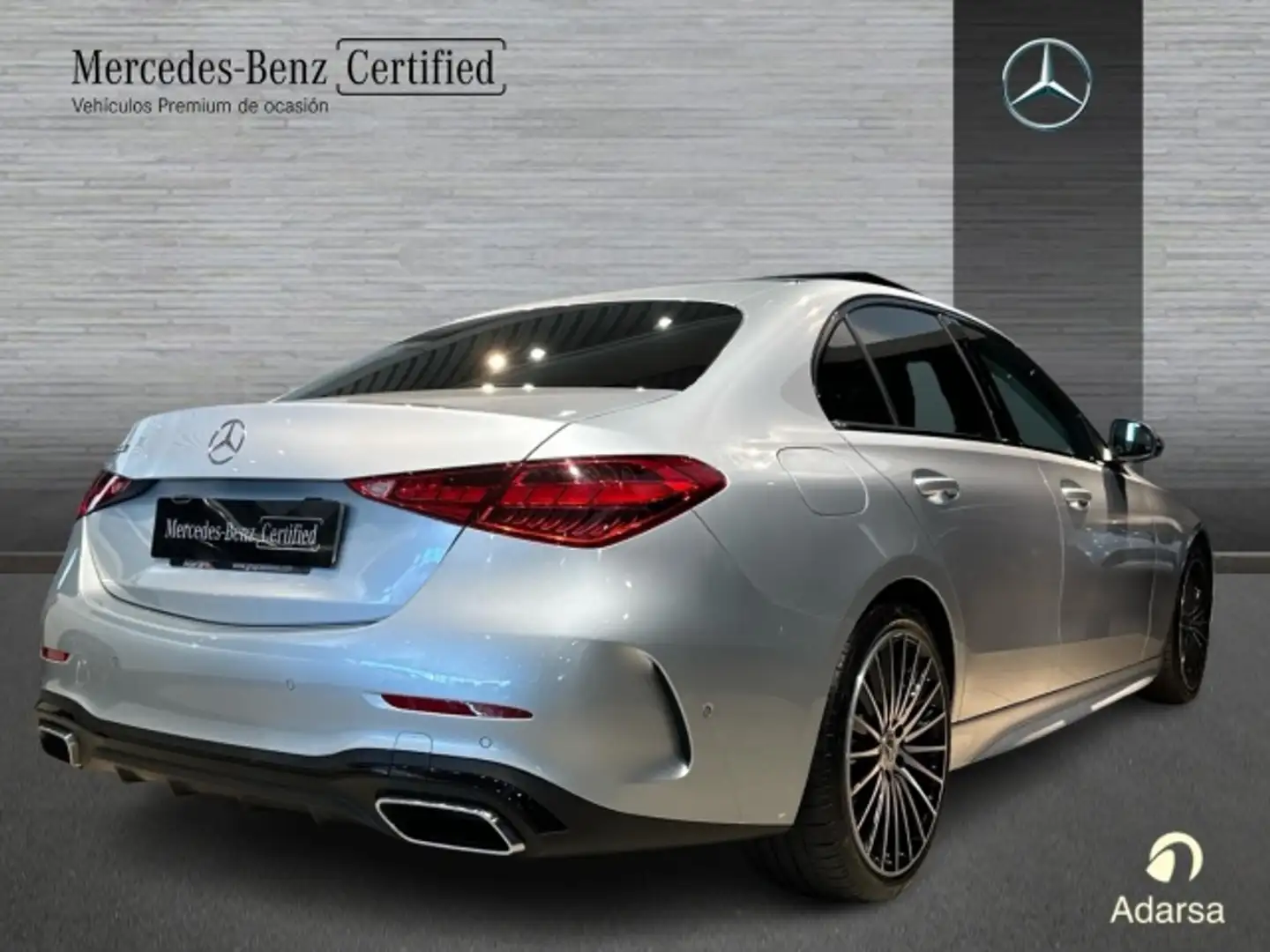 Mercedes-Benz C 220 220d 9G-Tronic Silber - 2