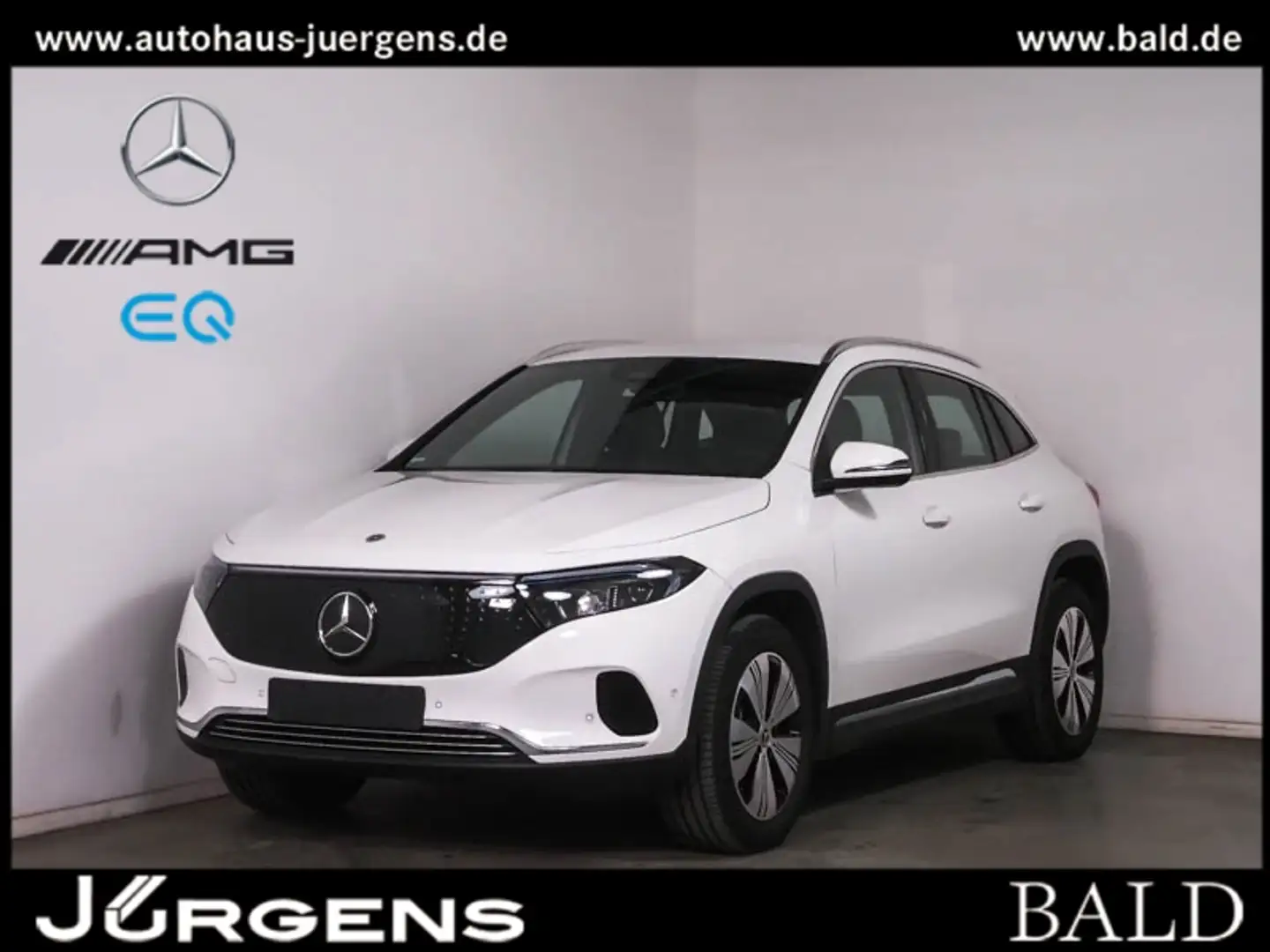 Mercedes-Benz EQA 300 4M Progressive/KED/Cam/AHK/Totw/Mopf/18" Білий - 2
