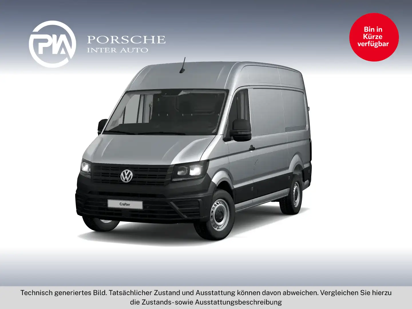 Volkswagen Crafter VW Crafter 35 T6 Kastenwagen L3H3 TDI Silber - 1