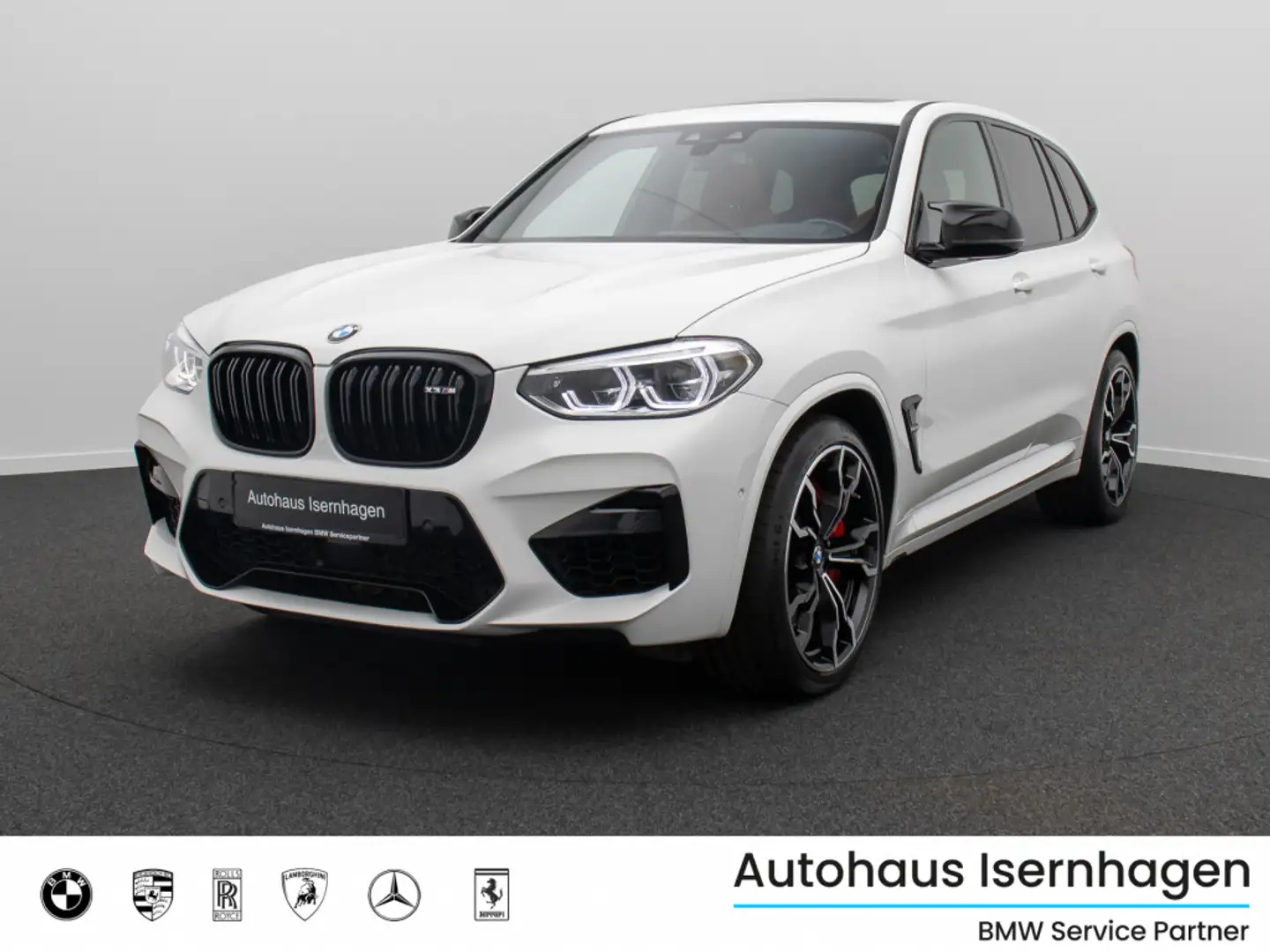 BMW X3 M Competition Kamera Panorama HUD DAB 21Zoll White - 1