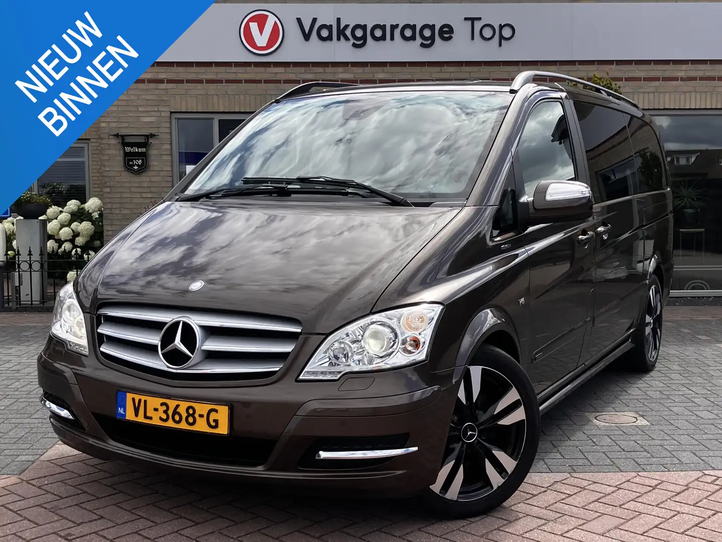 Mercedes-Benz Viano 3.0 CDI DC Lang | Rolstoelbus | Dubbele cabine mog Bruin - 1