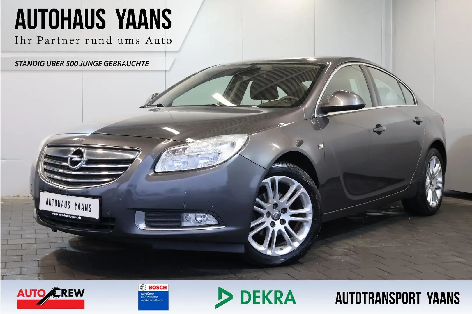Opel Insignia A Lim. 1.8 Edition TEMPOMAT+PDC+18"+AHK Grau - 1