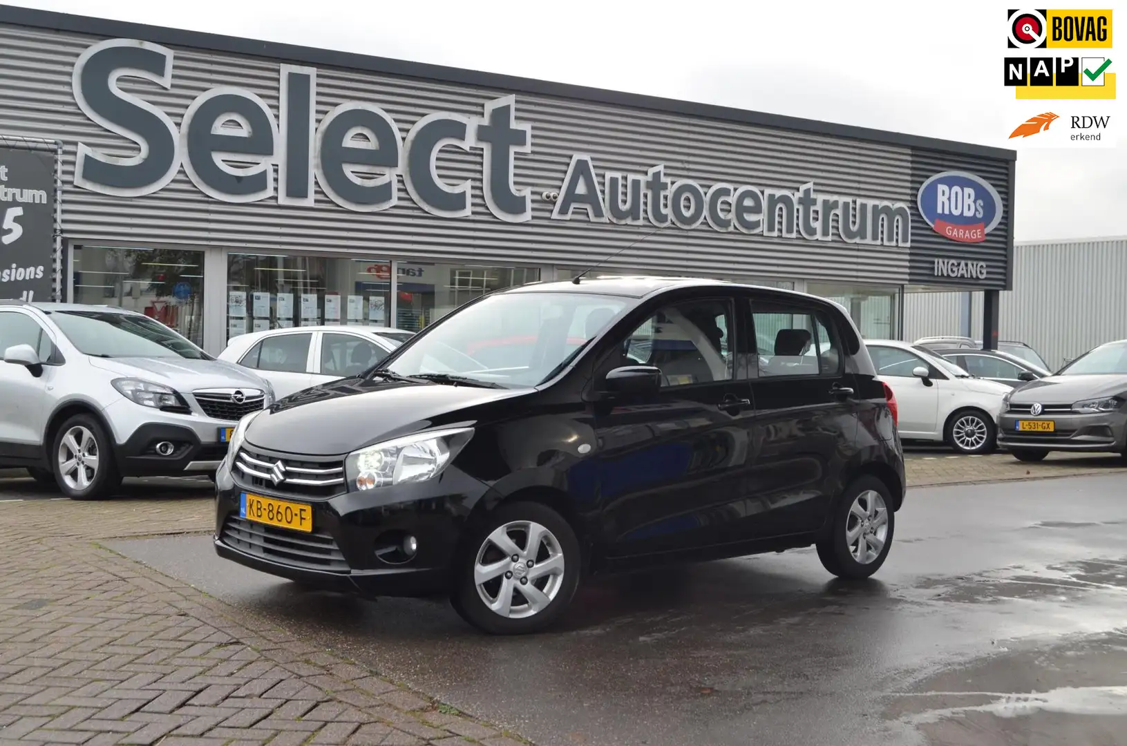 Suzuki Celerio 1.0 Exclusive|AIRCO|MISTLAMPEN|BOEKJES|DEALER ONDR Černá - 1