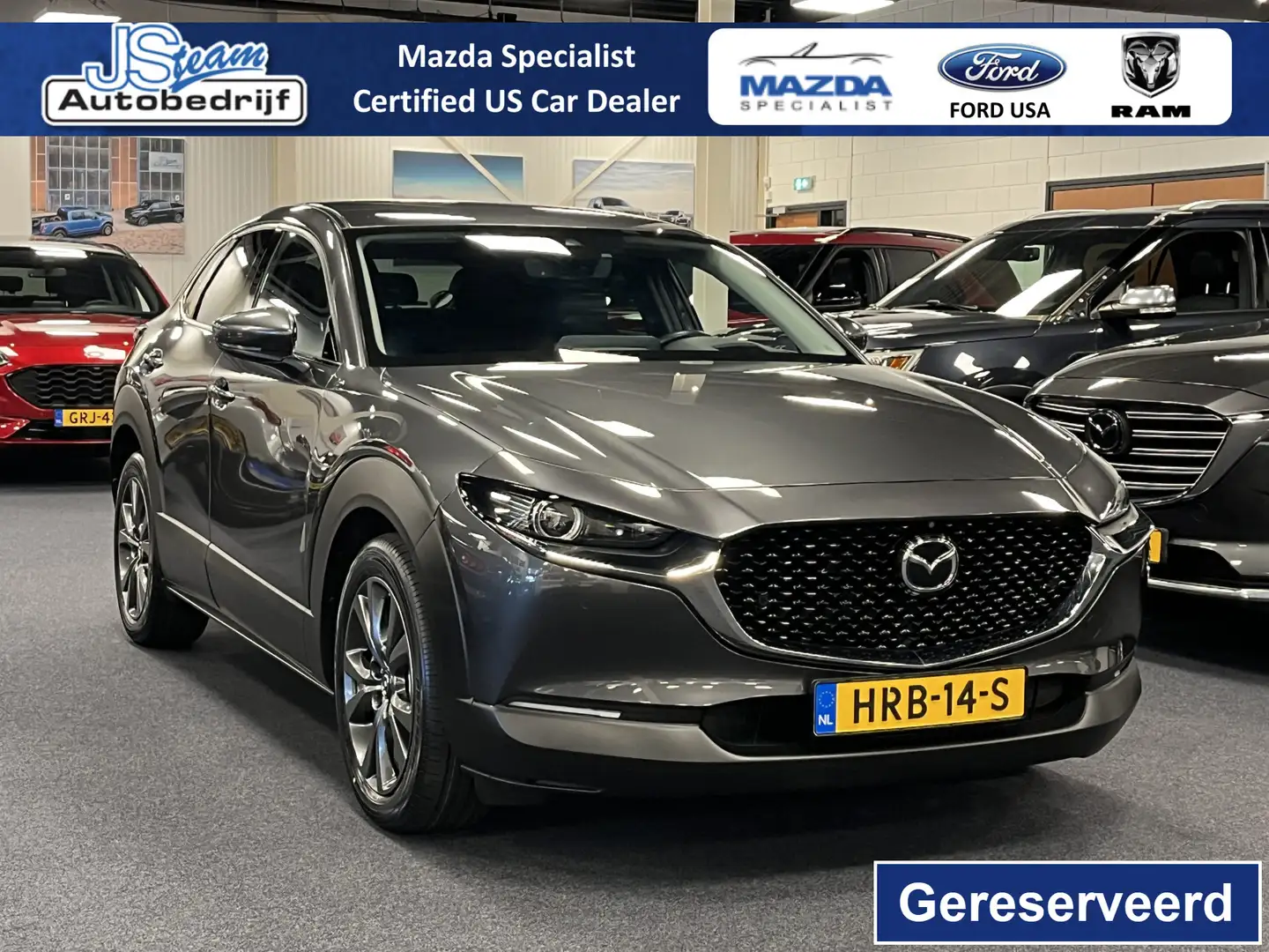 Mazda CX-30 2.0 SkyActiv-X 180PK Luxury i-Activesense Automaat Gris - 1