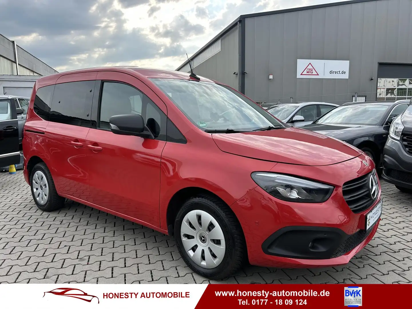Mercedes-Benz Citan 112 CDI standard PRO*AUTOMATIK*RÜCKFAHRKAMERA*E... Rojo - 1
