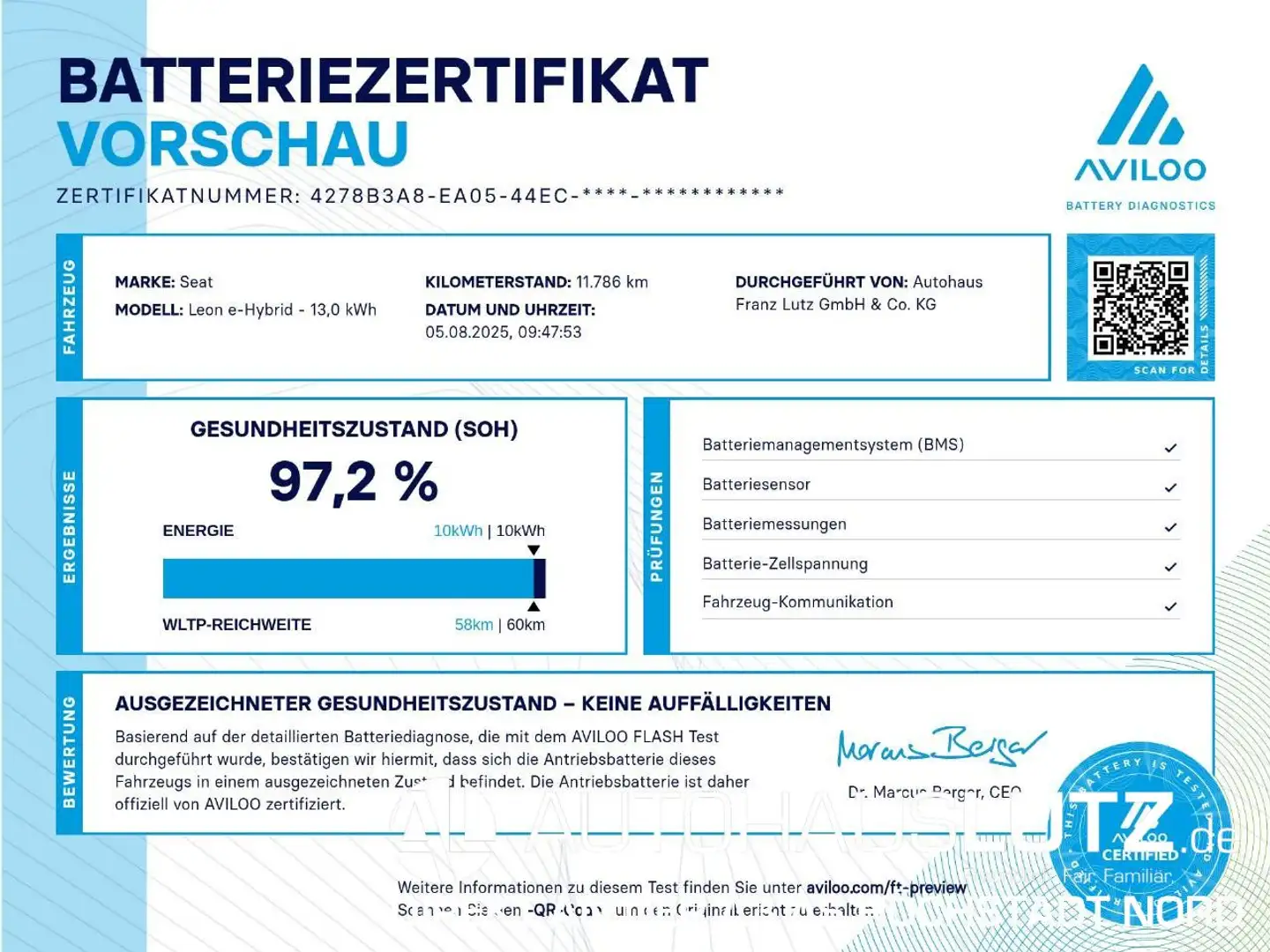 SEAT Leon Xcellence (MJ23.1) 1.4 e-HYBRID 150   [...] Schwarz - 2