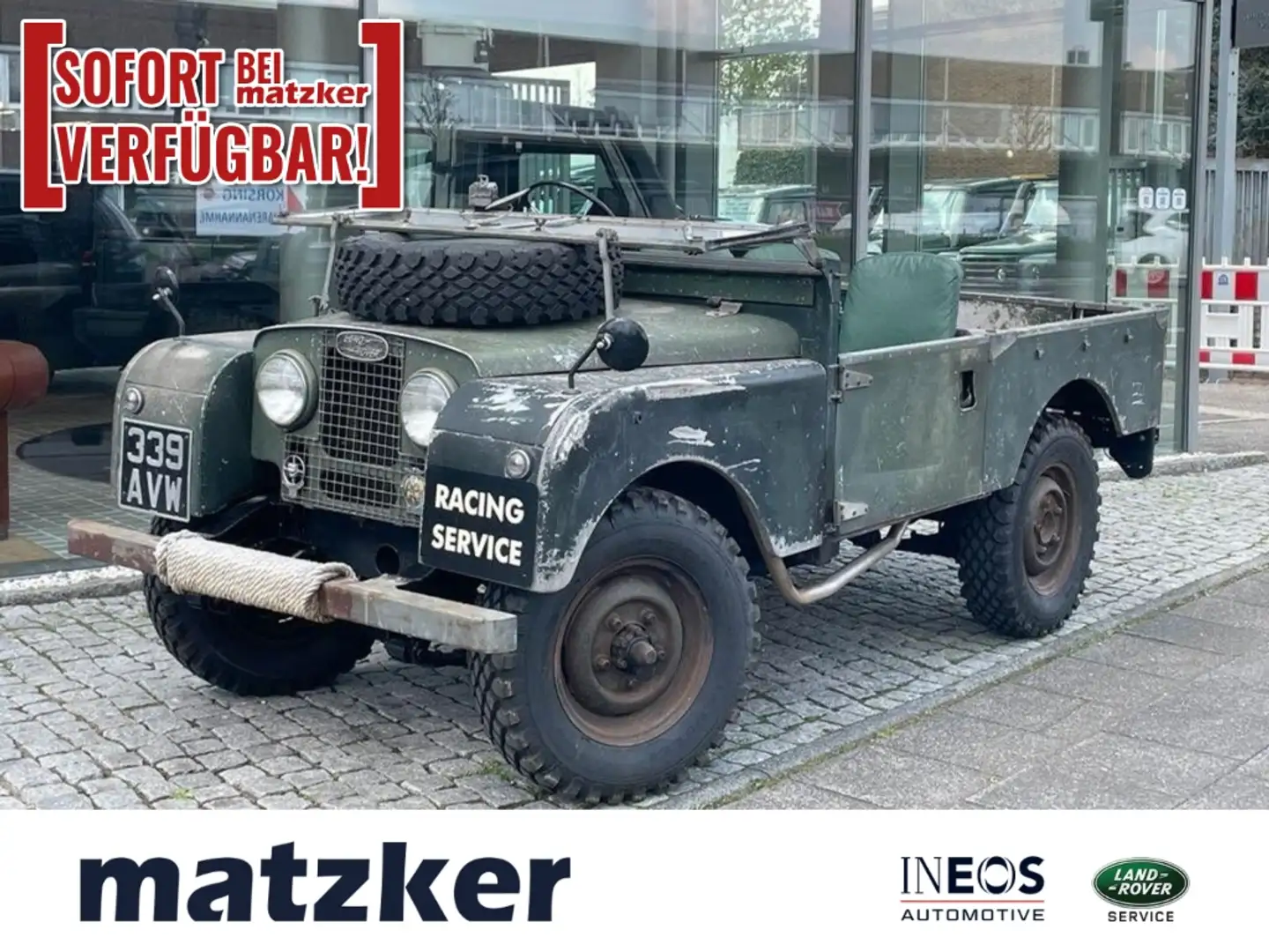 Land Rover Series 86 2.0 Benzin Hard Top RHD Raci Grün - 1