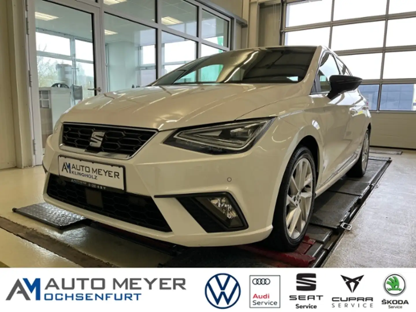 SEAT Ibiza FR-Line 1.0 TSI Kamera Navi LED Weiß - 1