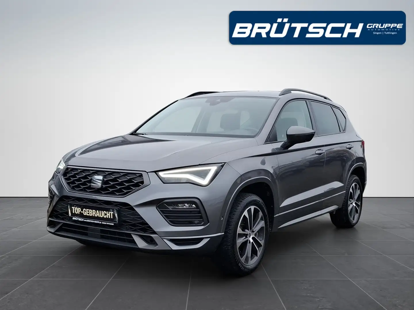 SEAT Ateca 2.0 TDI FR DSG / AHK / ACC / NAVI / LED / SITZHEIZ Grau - 1