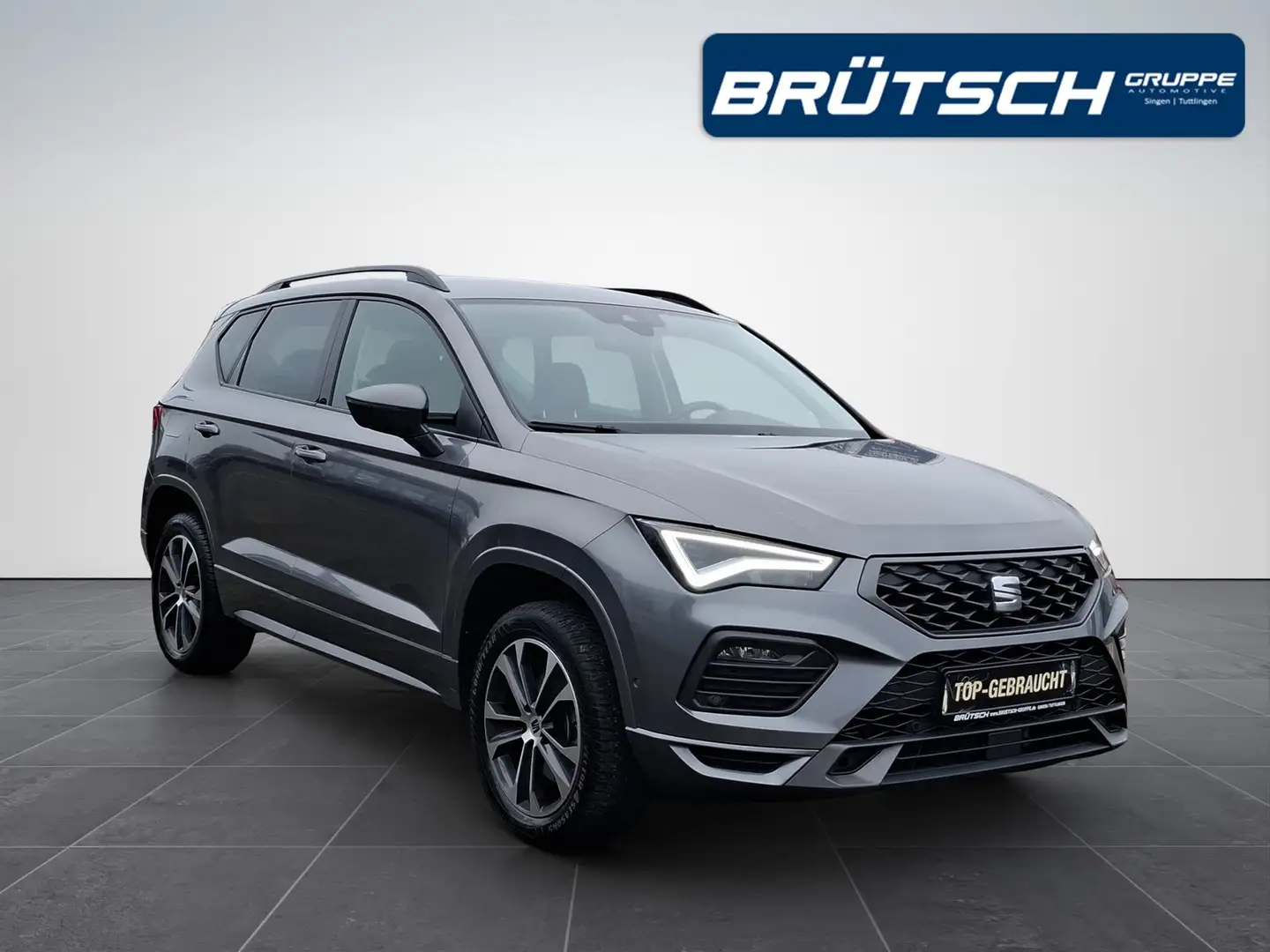 SEAT Ateca 2.0 TDI FR DSG / AHK / ACC / NAVI / LED / SITZHEIZ Grau - 2