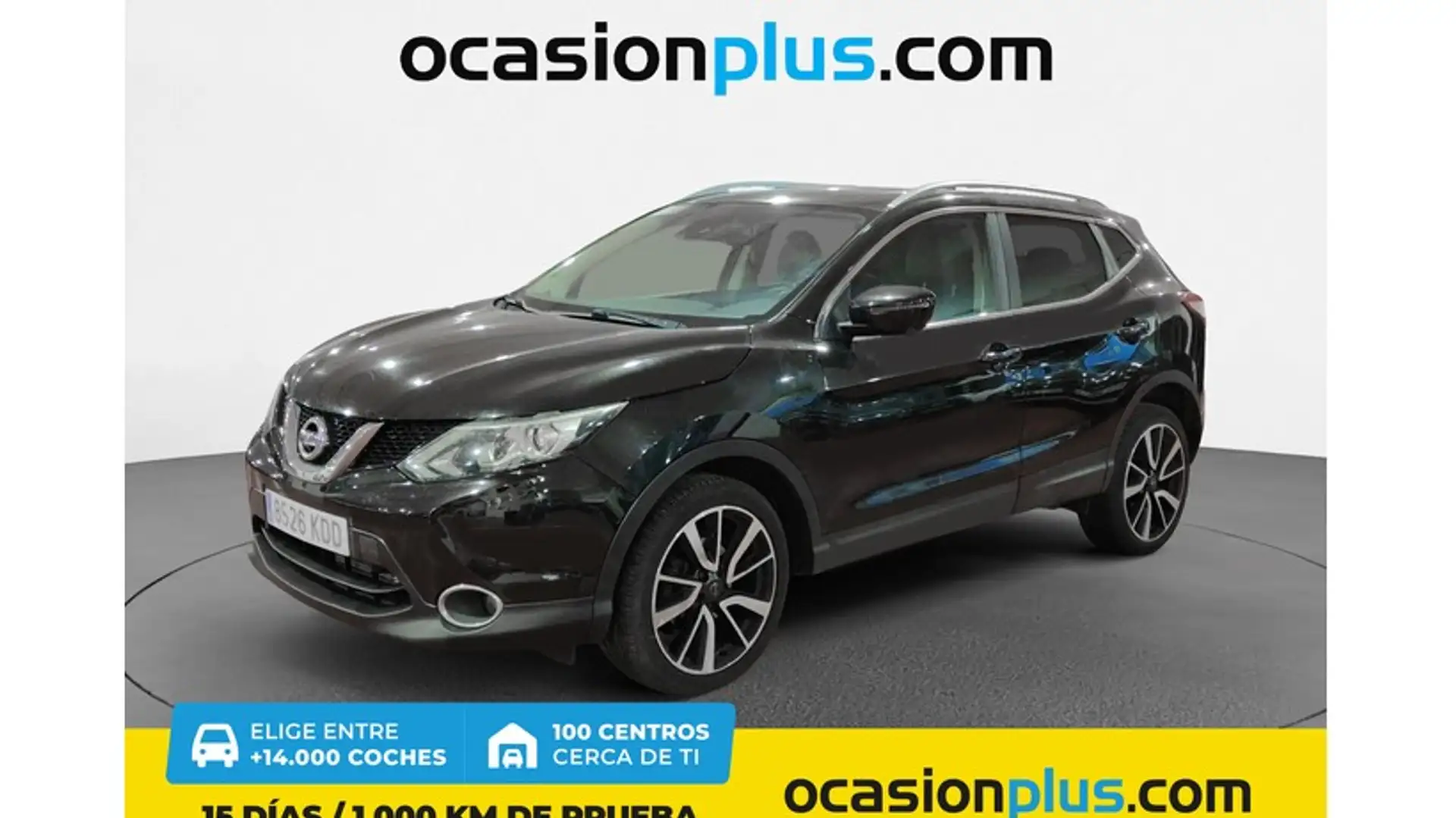 Nissan Qashqai 1.2 DIG-T Tekna 4x2 XTronic Zwart - 1