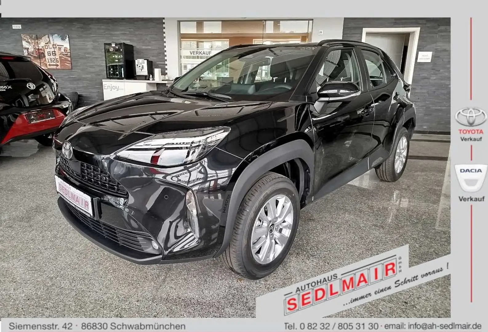 Toyota Yaris Cross Hybrid Active SHZ/LHZ/KAMERA/SOFORT! Schwarz - 1
