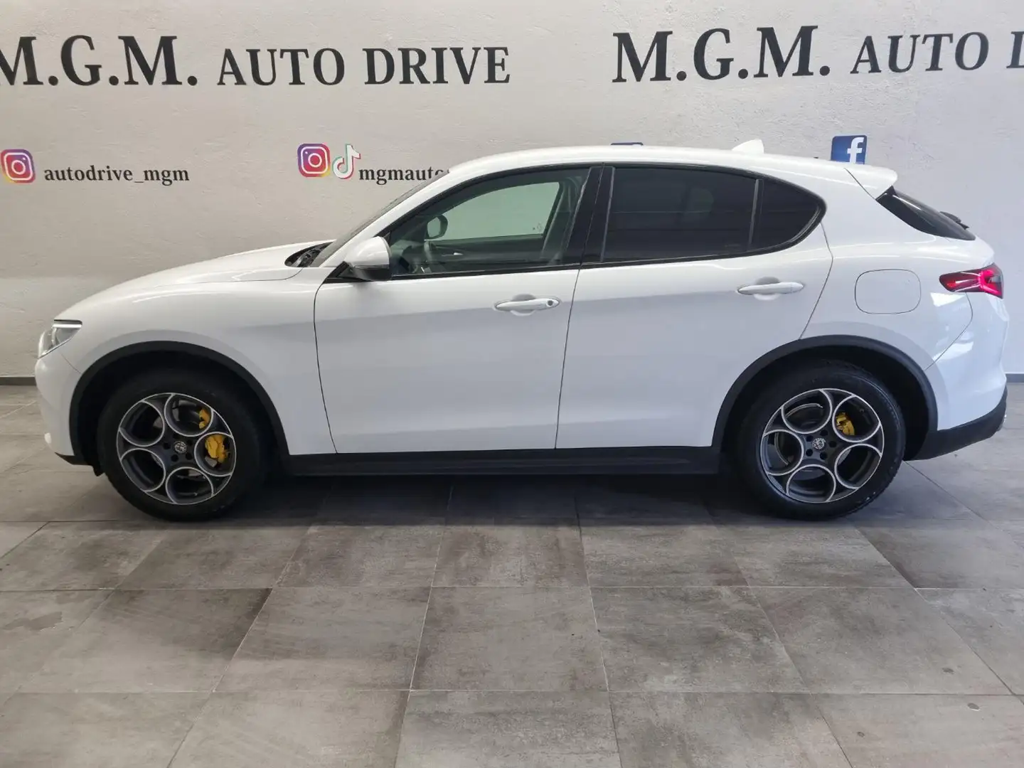 Alfa Romeo Stelvio 2.2 Turbodiesel 190 CV AT8 Q4 Executive Bianco - 2