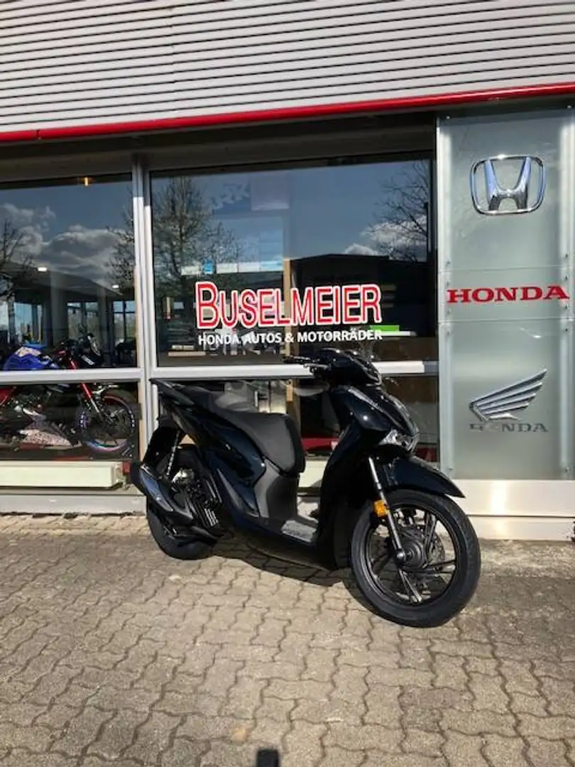 Honda SH 125 Euro5+ Topcase Noir - 1