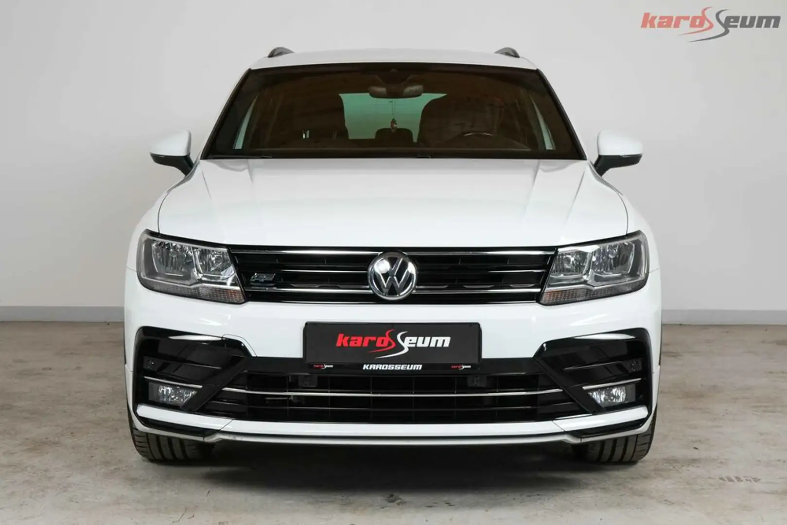 Volkswagen Tiguan R-Line DSG *AHK*STANDH*RFK*eletr.-KLAPPE* Blanc - 2