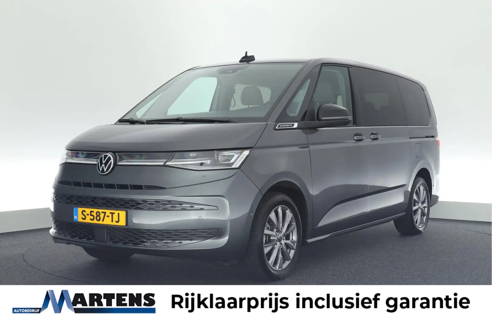 Volkswagen T7 Multivan 1.4 eHybrid 218pk L2H1 Energetic 7Pers. Panoramada Gris - 1