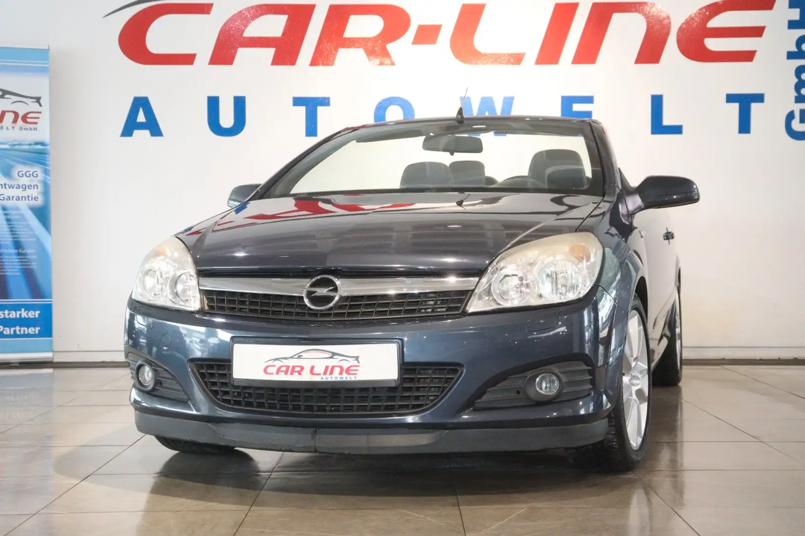 Opel Astra H Twin Top Cosmo *Teilleder*Klima*PDC* Bleu - 1