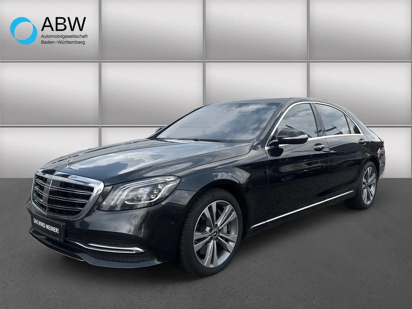 Mercedes-Benz S 400 d 4Matic Lang EU6d-TEMP 360 Grad Multibeam Schwarz - 1