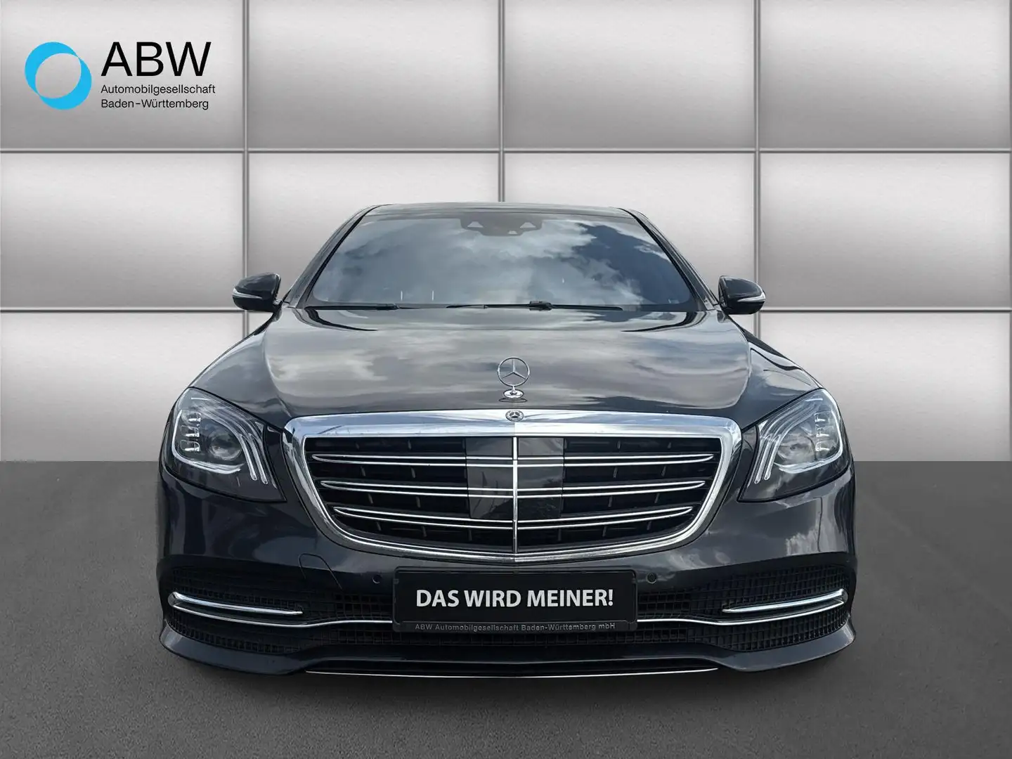Mercedes-Benz S 400 d 4Matic Lang EU6d-TEMP 360 Grad Multibeam Schwarz - 2