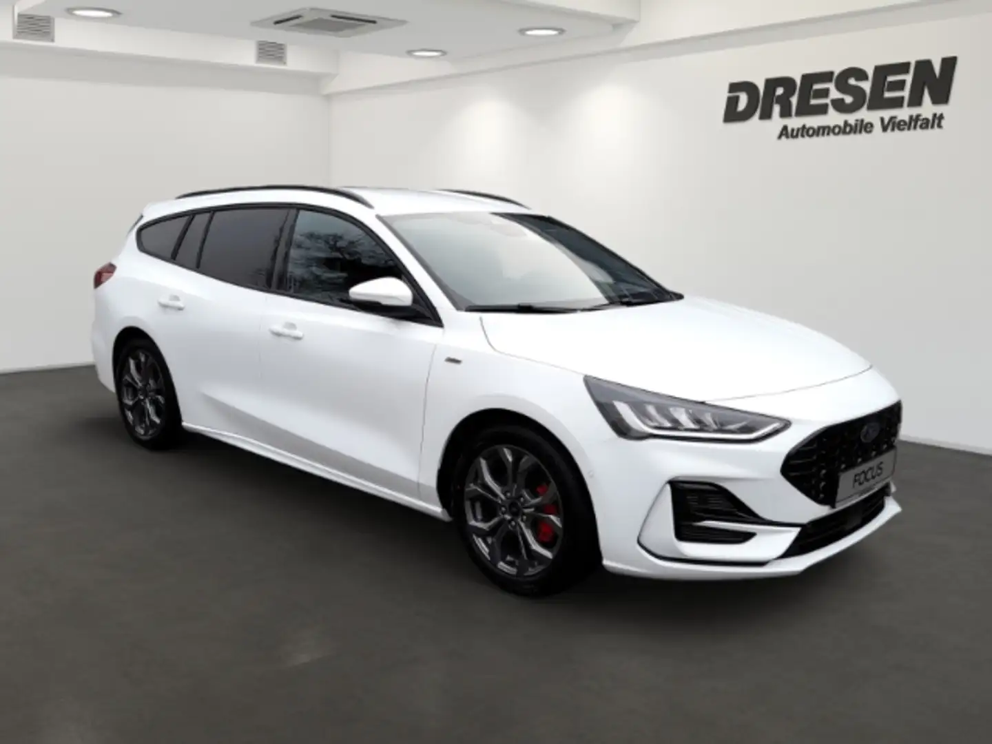 Ford Focus ST-Line Turnier 1.0l EcoBoost Navi LED ACC Apple C Weiß - 2
