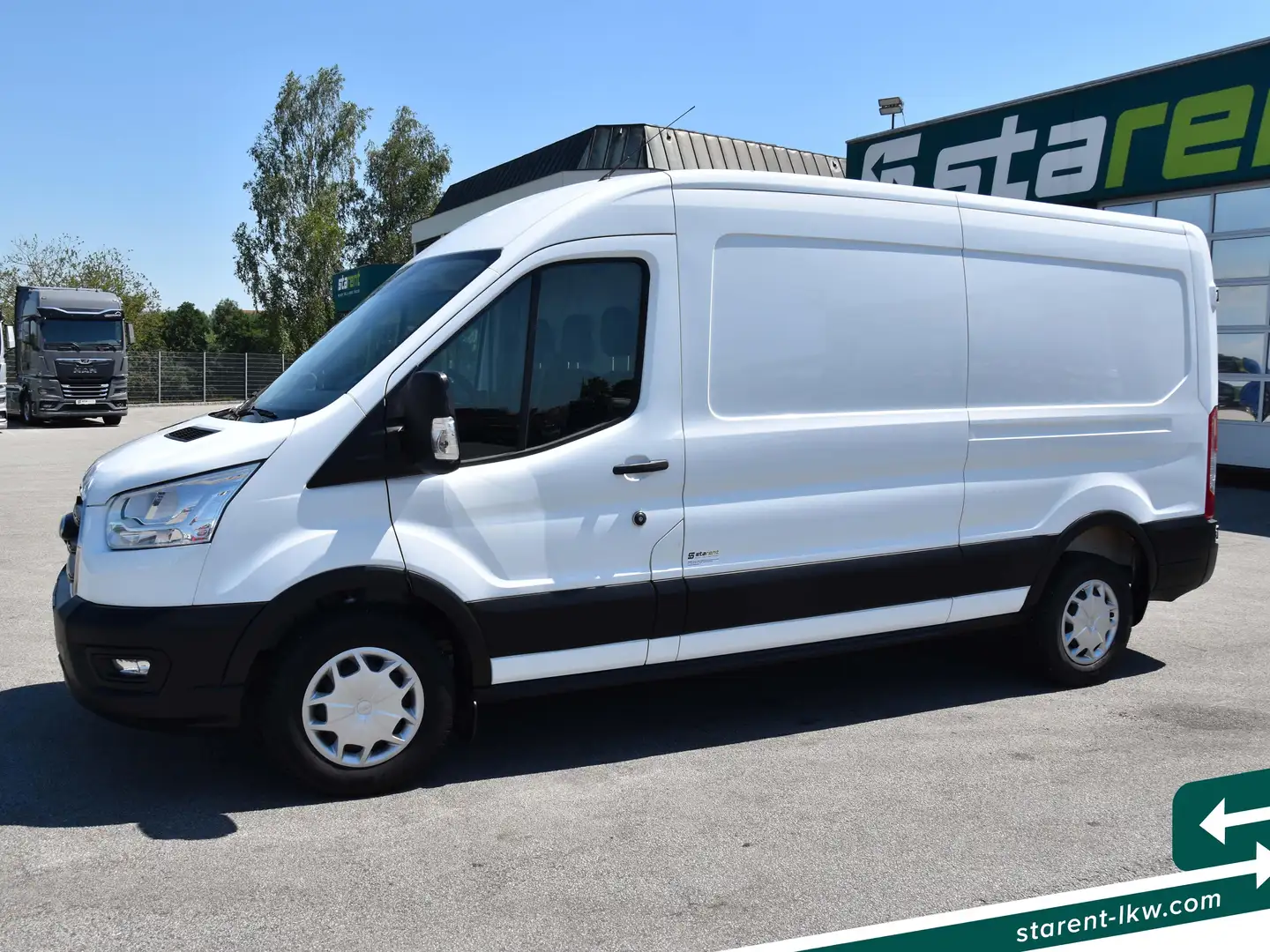 Ford Transit 2.0 AHK Klima Tempomat PDC Weiß - 1