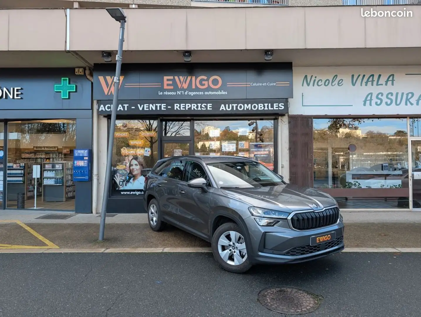 Skoda Kodiaq ii 1.5 tsi 204ch phev selection dsg6 5 p attelage elect Gris - 1