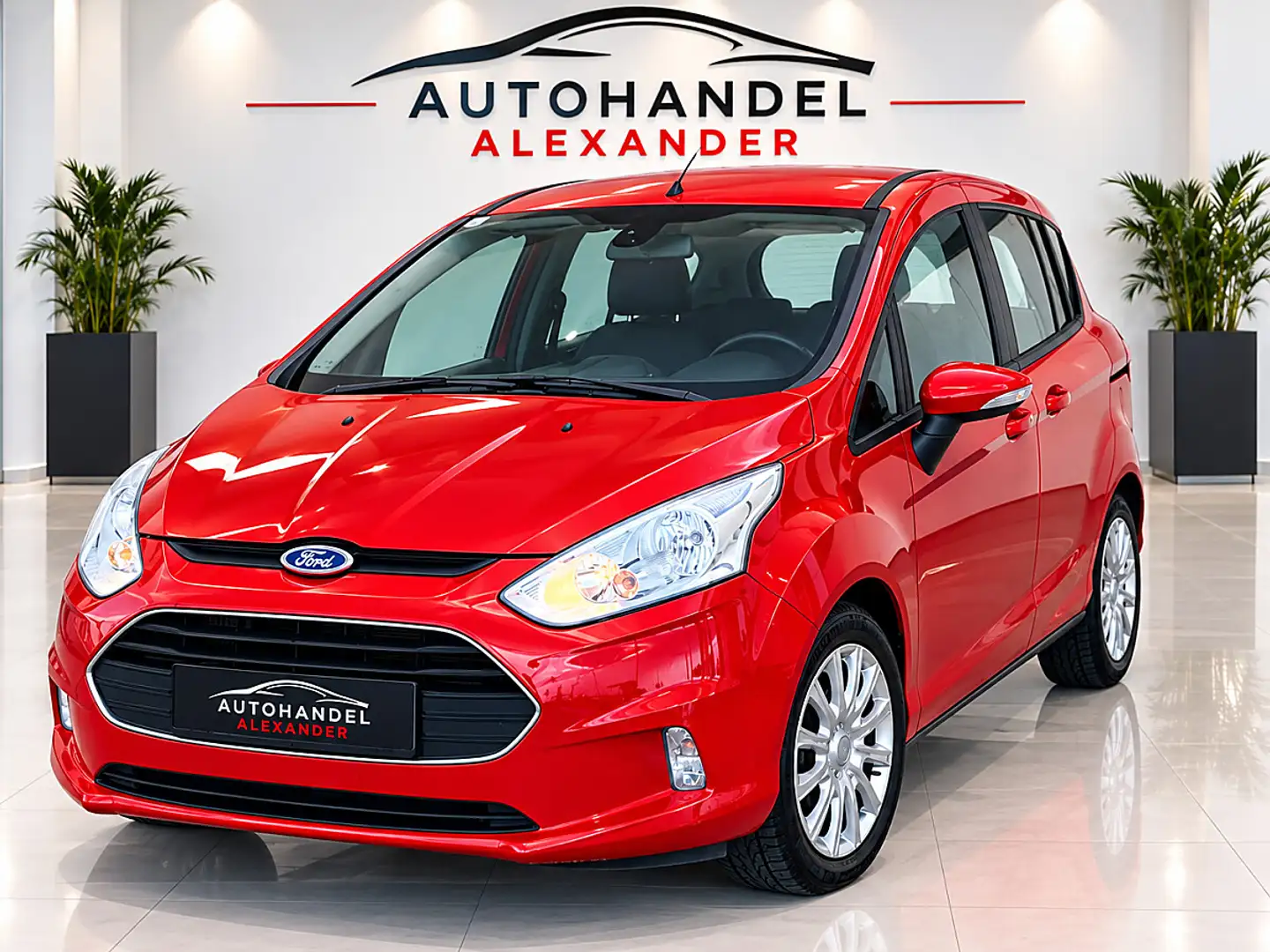 Ford B-Max B-MAX Trend 1,0l EcoBoost 1.Besitz Serviceheft ... Rot - 2