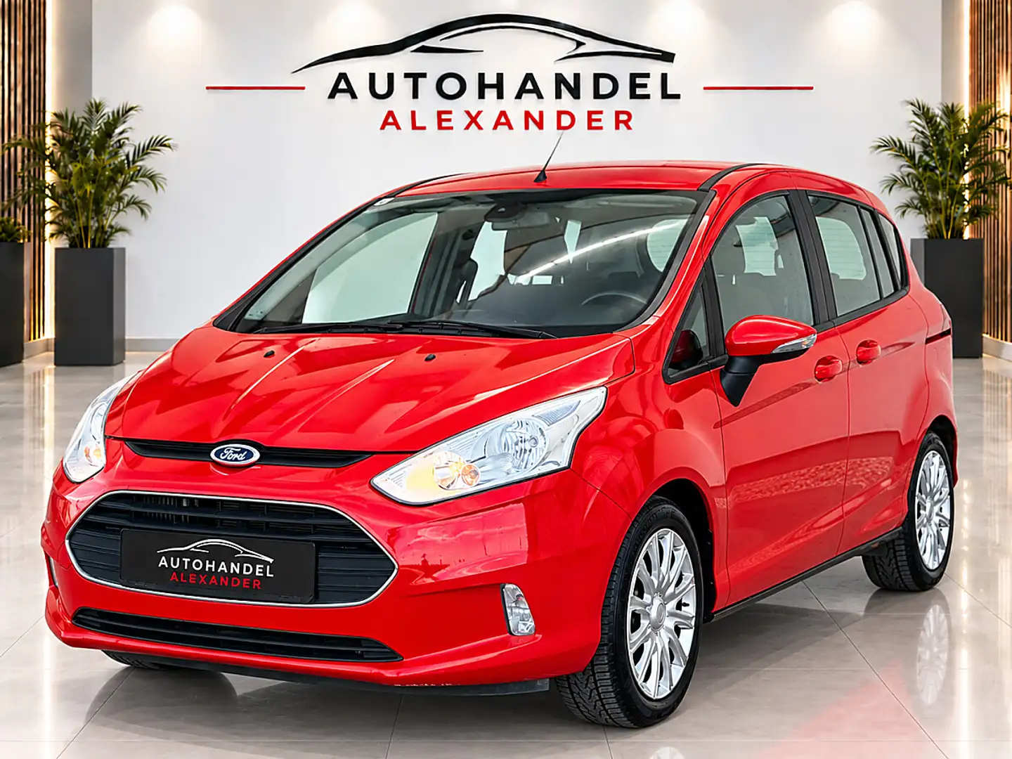 Ford B-Max B-MAX Trend 1,0l EcoBoost 1.Besitz Serviceheft ... Rot - 1