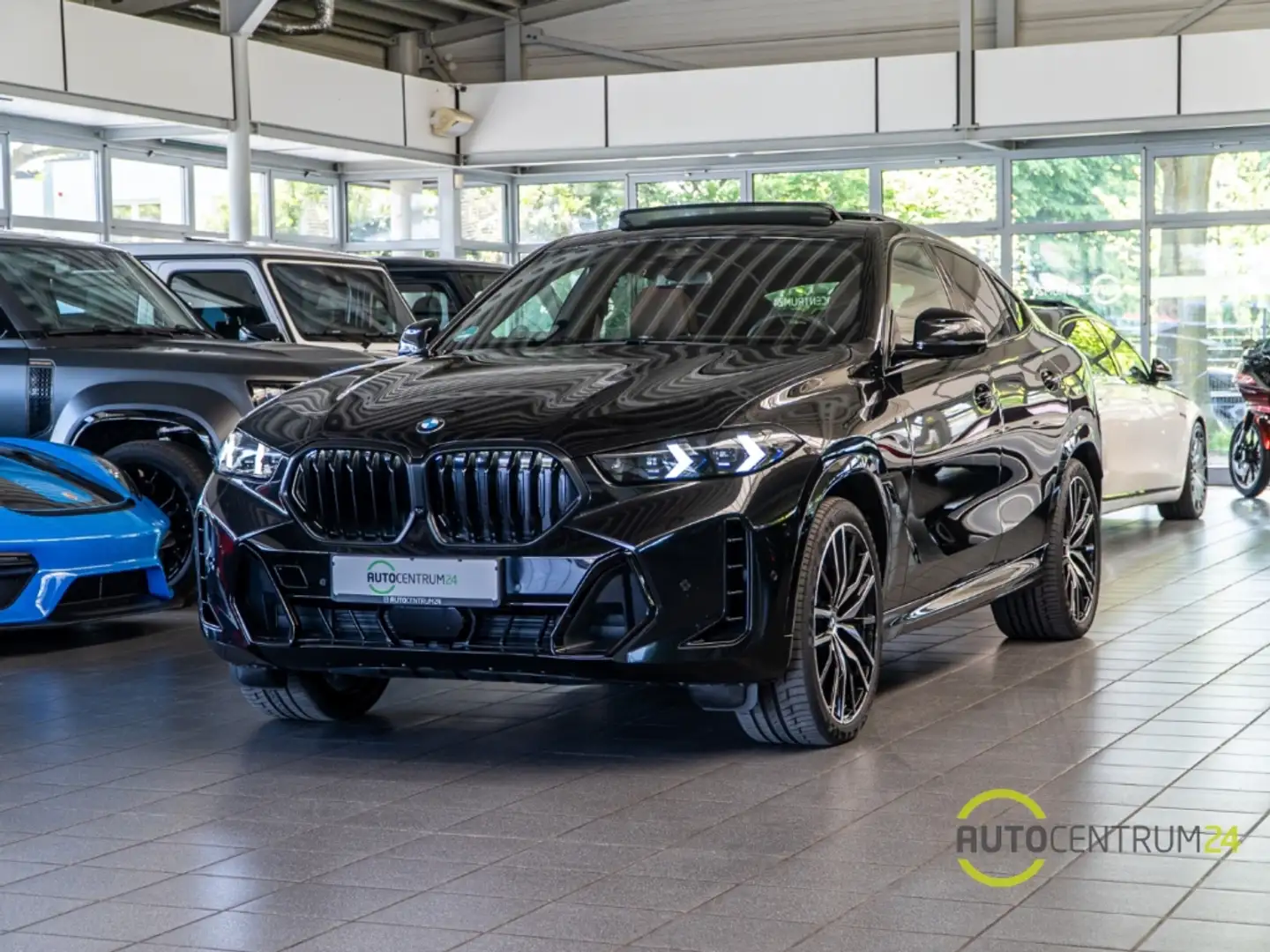BMW X6 30d M Sport Sky Memo AHK Luft HUD Carbon Negru - 2