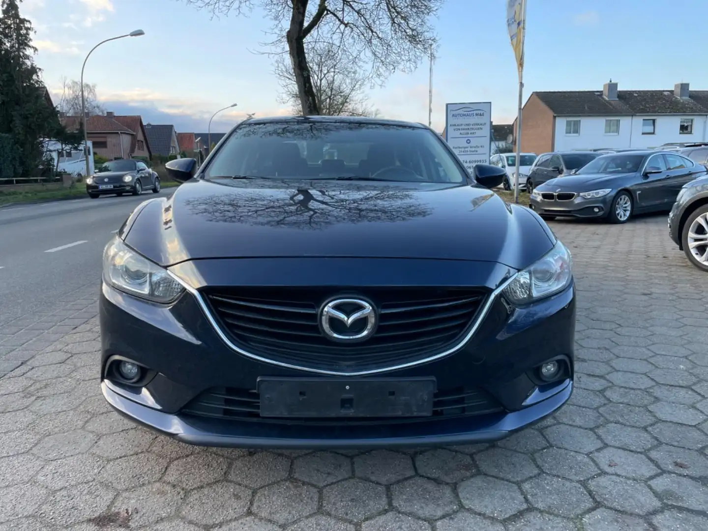 Mazda 6 Lim. Schalter 110KW Euro6*Xenon+Alu*guter Zust Bleu - 2