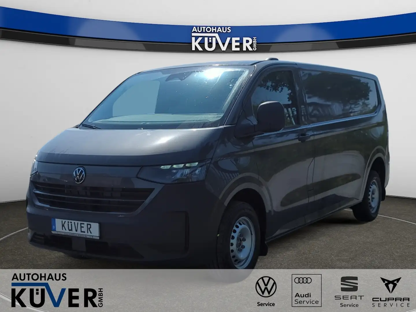 Volkswagen T7 Transporter Kasten 2,0 TDI LR Navi+GRA+LED+Einparkh. Szary - 1